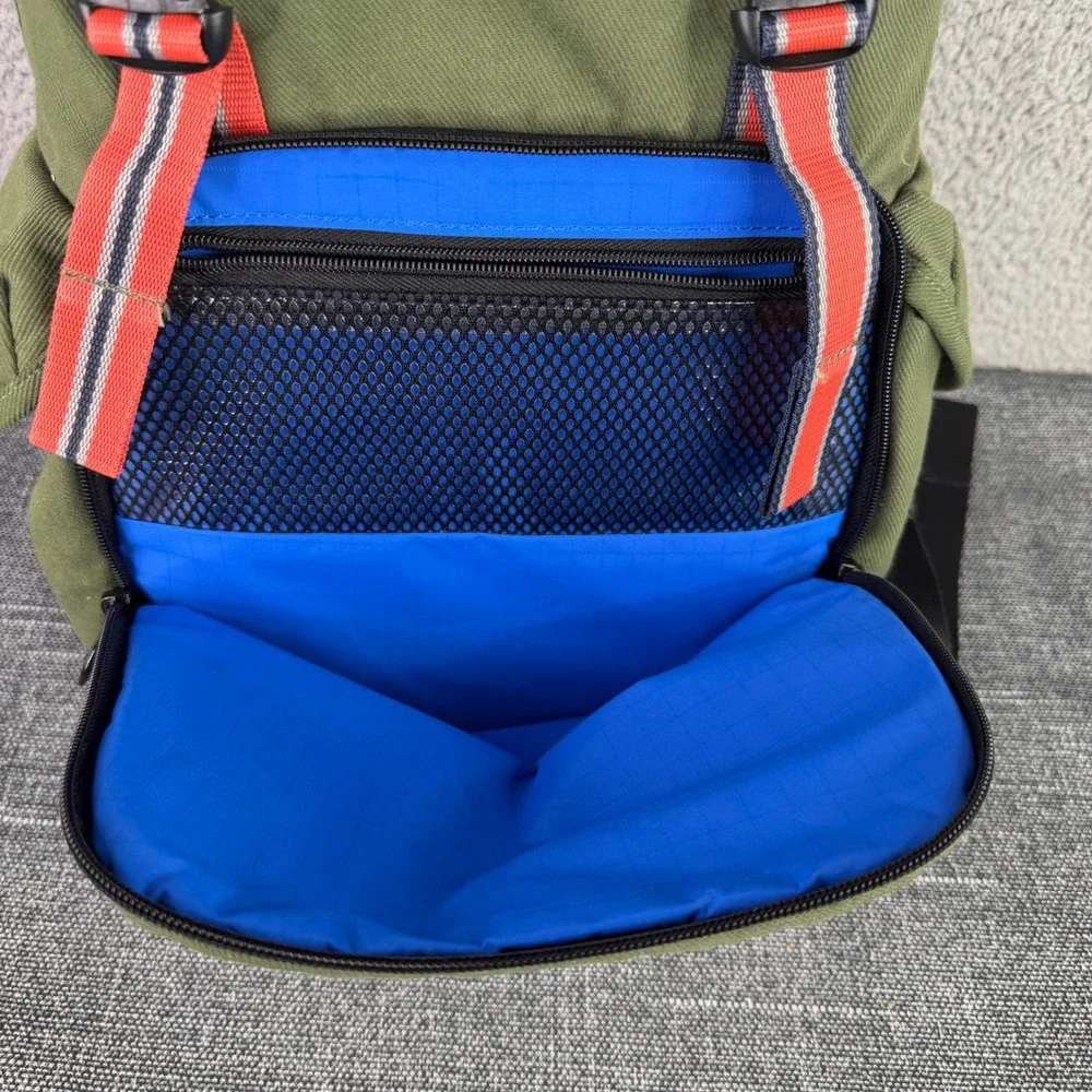 Crumpler‎ Outpost Project Karachi Camera Backpack Green Canvas Padded DSLR